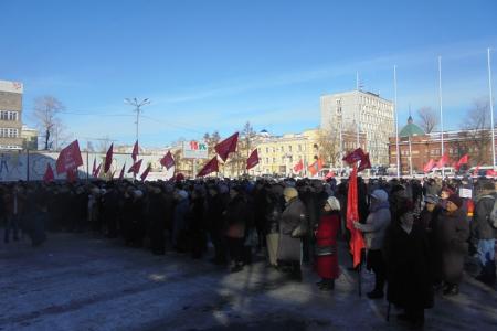 Иркутские коммунисты отметили 98-ую годовщину Октябрьской революции