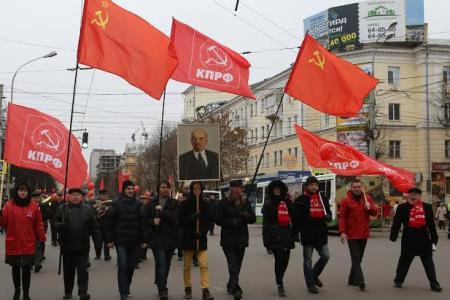 Ярославцы отметили годовщину Великого Октября
