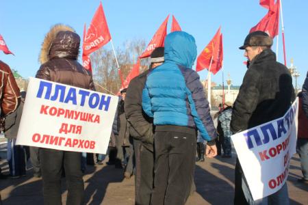 В.Н. Иконников встретился в городе Орле с протестующими дальнобойщиками