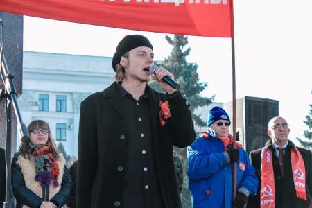 Коммунисты Донецкой и Луганской народных республик отпраздновали 98-ю годовщину Великой Октябрьской социалистической революции