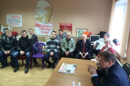 Депутат-коммунист Александр Тарнаев проводит рабочую поездку по Нижегородской области