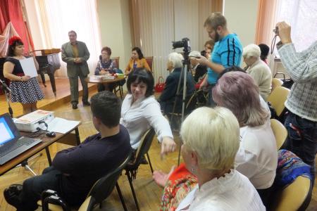 Калуга. Встреча комсомольцев разных поколений