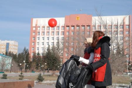 Забайкальский край. Коммунисты отметили 98-ую годовщину Великой Октябрьской революции   