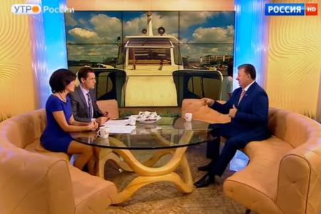 В.И. Кашин в програме  «Утро России»  на телеканале «Россия 1» (Видео)