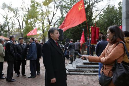 Д.Г. Новиков начал поездку в Крым, где проходят юбилейные мероприятия в честь 95-летия установления Советской власти