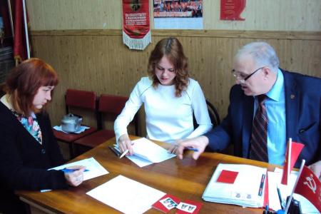 Рязанская область. Сельская молодежь идет в партию