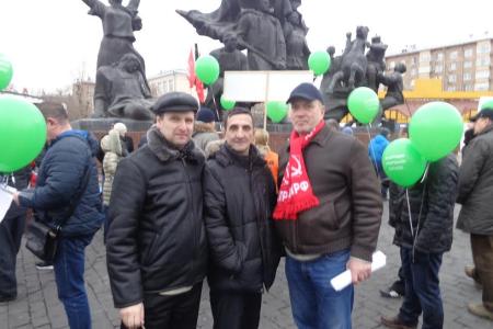 В Москве прошел митинг обманутых дольщиков