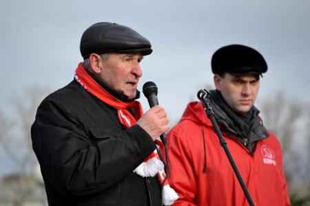 Самарская область. В Центральном районе Тольятти 7 ноября прошел митинг против сокращений на предприятиях