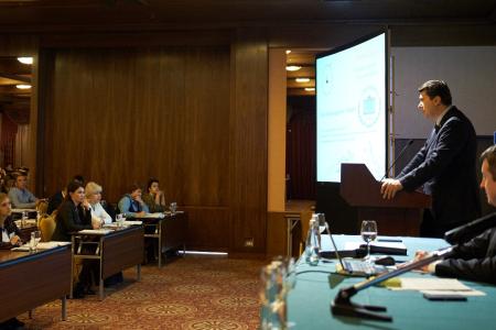 Олег Лебедев выступил на Всероссийском семинаре экологов промышленных предприятий