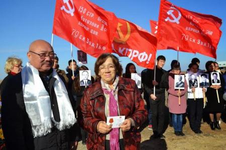 Открытие Памятника-обелиска в Малодербетовском районе Республики Калмыкия