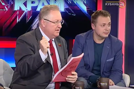 С.П.Обухов в программе «Через край» на «Кубань24»: Интерес дальнобойщиков столкнулся с интересом олигархов в 30 млрд. руб.