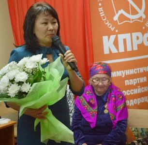 Республика Калмыкия. Коммунисты совместно с ВЖС – «Надежда России» отпраздновали День матери