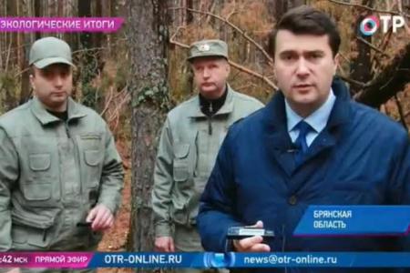 Олег Лебедев на общественном Телевидении России о проблемах радиационного загрязнения лесов России и Белоруссии