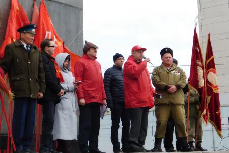 Празднование Великого Октября в Оренбургской области