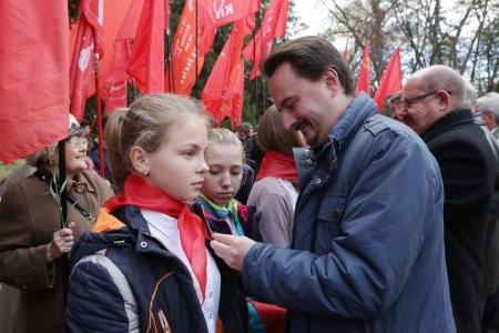 Д.Г. Новиков начал поездку в Крым, где проходят юбилейные мероприятия в честь 95-летия установления Советской власти