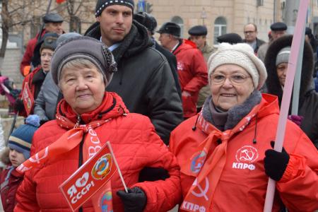 Ивановские коммунисты отметили годовщину Великого Октября