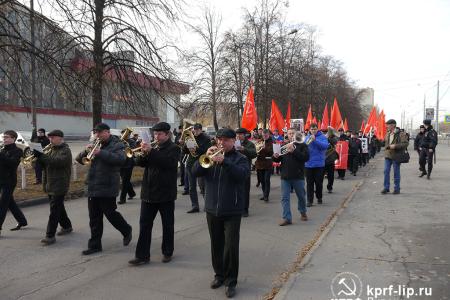 Великий Октябрь в Липецке