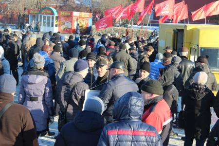 В.Н. Иконников встретился в городе Орле с протестующими дальнобойщиками