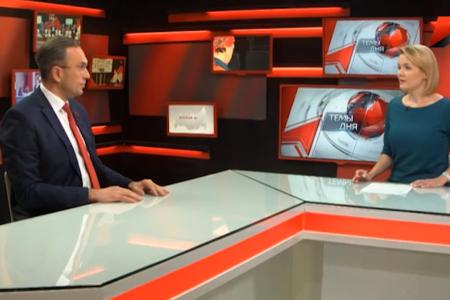 В.И. Бессонов в программе "Темы дня" на телеканале "Красная Линия"