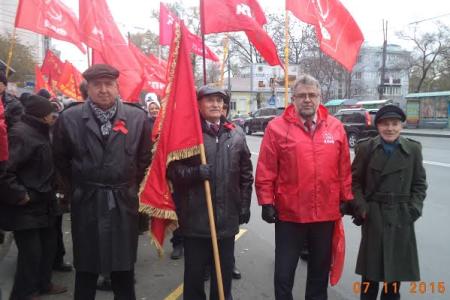 В городах и районных центрах Приморья отпраздновали 98-ю годовщину Великой Октябрьской социалистической революции