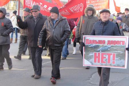 Хабаровский край. Город Юности встретил годовщину Великого Октября