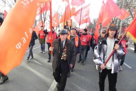В Белгороде отметили День Великого Октября