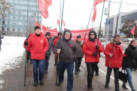 Пермские коммунисты отметили 98-ую годовщину Великого Октября