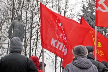 Ивановская область. Празднование 98-й годовщины Великой Октябрьской социалистической революции в Шуе