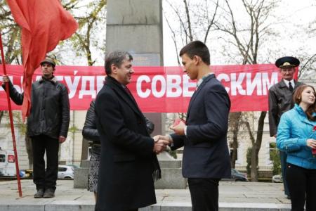 Д.Г. Новиков начал поездку в Крым, где проходят юбилейные мероприятия в честь 95-летия установления Советской власти