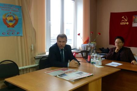 Депутат-коммунист Александр Тарнаев проводит рабочую поездку по Нижегородской области