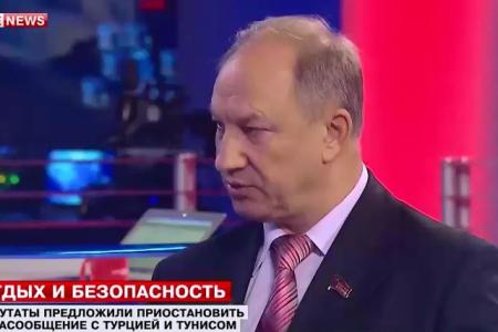 Валерий Рашкин прокомментировал Lifenews инициативу о запрете полетов в Турцию и Тунис