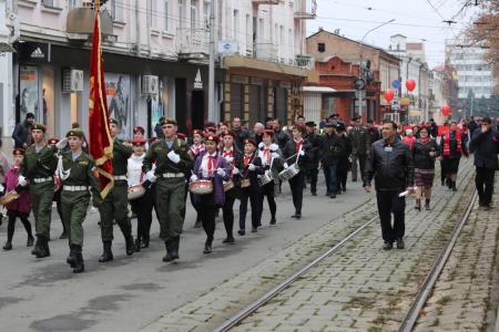 Северная Осетия торжественно отпраздновала 98-ю годовщину Великой Октябрьской социалистической революции