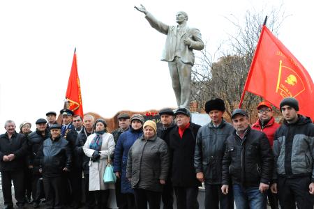 Празднование Великого Октября в Оренбургской области