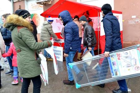 Ивановские коммунисты провели серию пикетов против увеличения пенсионного возраста и отмены индексации пенсий