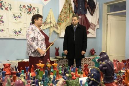 Первый секретарь Пензенского обкома КПРФ Георгий Камнев посетил Спасский район