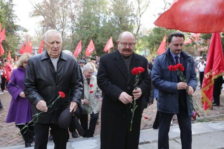 Д.Г. Новиков начал поездку в Крым, где проходят юбилейные мероприятия в честь 95-летия установления Советской власти