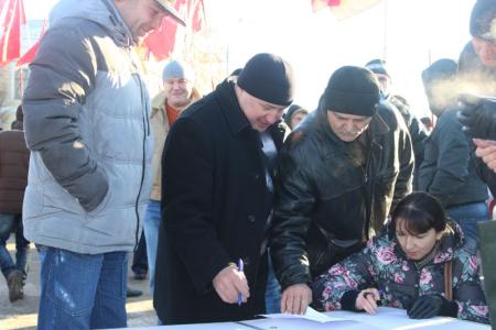 В.Н. Иконников встретился в городе Орле с протестующими дальнобойщиками