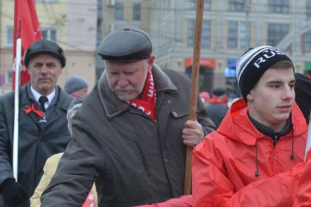 Ивановские коммунисты отметили годовщину Великого Октября