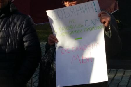 В столичном районе Богородское прошел митинг по проблемам введения оплаты за капитальный ремонт и планируемого расширения зоны платных парковок