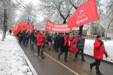 Республика Башкирия. Завершились праздничные мероприятия в честь годовщины Великого Октября