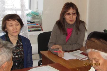 Республика Саха (Якутия). Дети войны встретились со специалистами Управления пенсионного фонда по РС(Я)