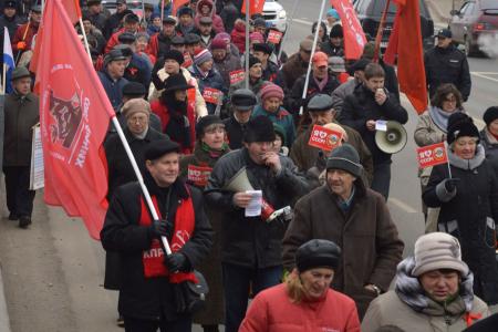 Ивановские коммунисты отметили годовщину Великого Октября