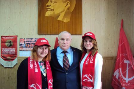 Рязанская область. Сельская молодежь идет в партию