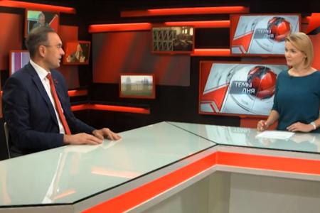 В.И. Бессонов в программе "Темы дня" на телеканале "Красная Линия"
