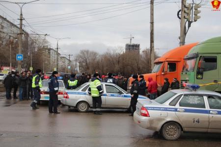 Протест дальнобойщиков в Самаре