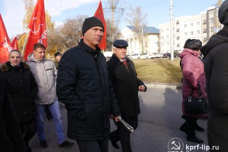 Великий Октябрь в Липецке