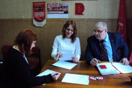 Рязанская область. Сельская молодежь идет в партию