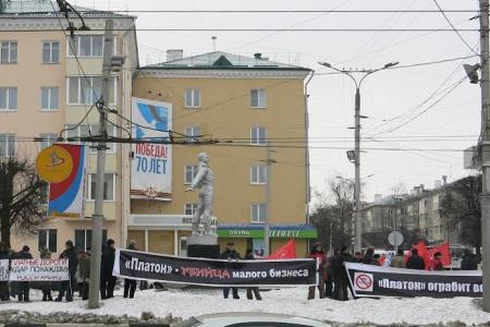 В Чувашии продолжаются протесты против системы «Платон»