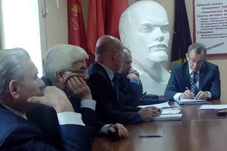 Владимир Поздняков провёл рабочую встречу с членами фракции КПРФ в Законодательном собрании Забайкальского края