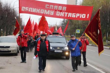 Вперед, к победе Великого Октября! Торжественные мероприятия в Ленинградской области